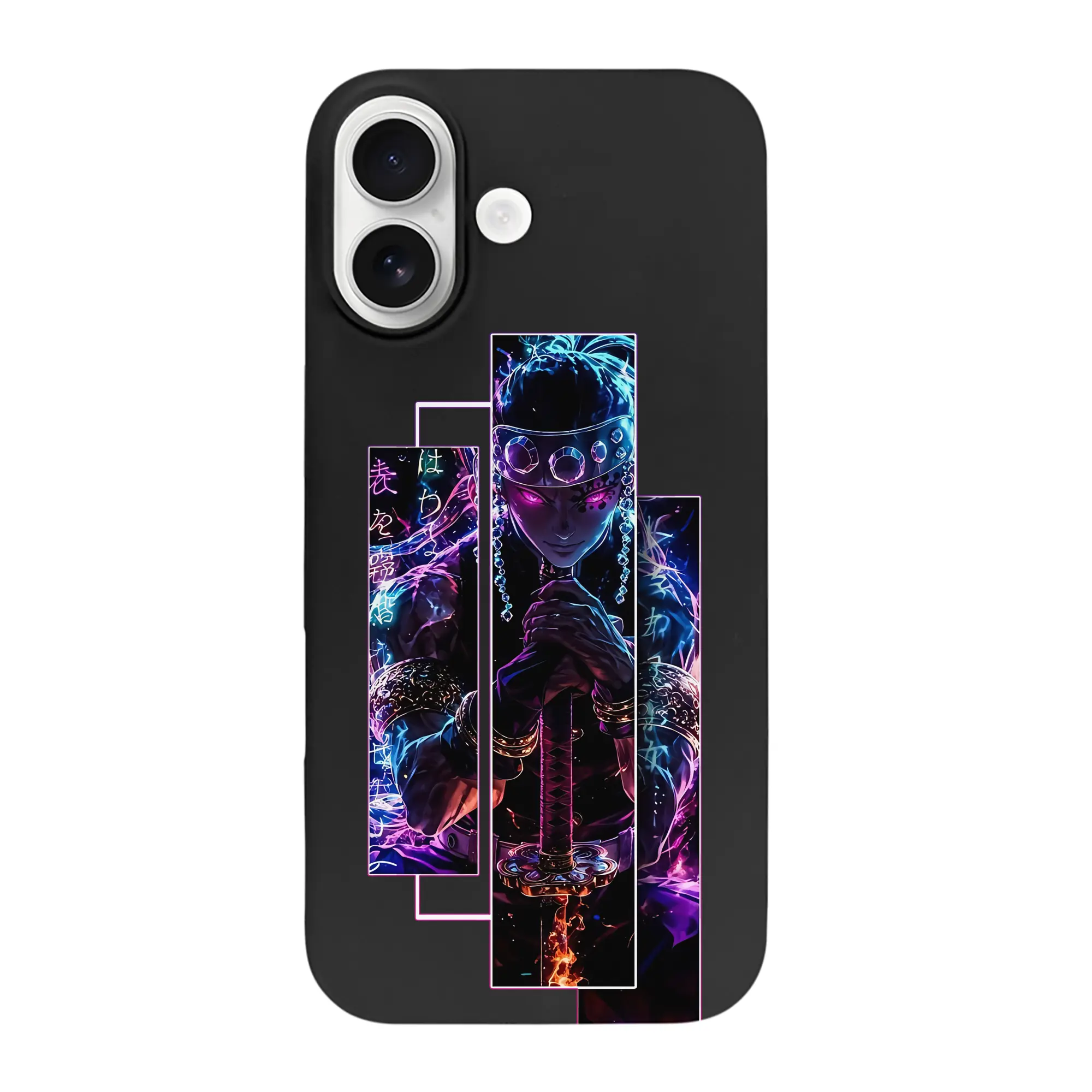 鬼滅の刃 グッズ,宇髄 天元 - iPhone 17 シリーズ シリコンケース 薄型 耐衝撃 指紋防止 ソフトタッチカバー 精密フィット 傷防止 保護ケース iPhone 17/17 Air/17 Pro/17 Pro Max 対応